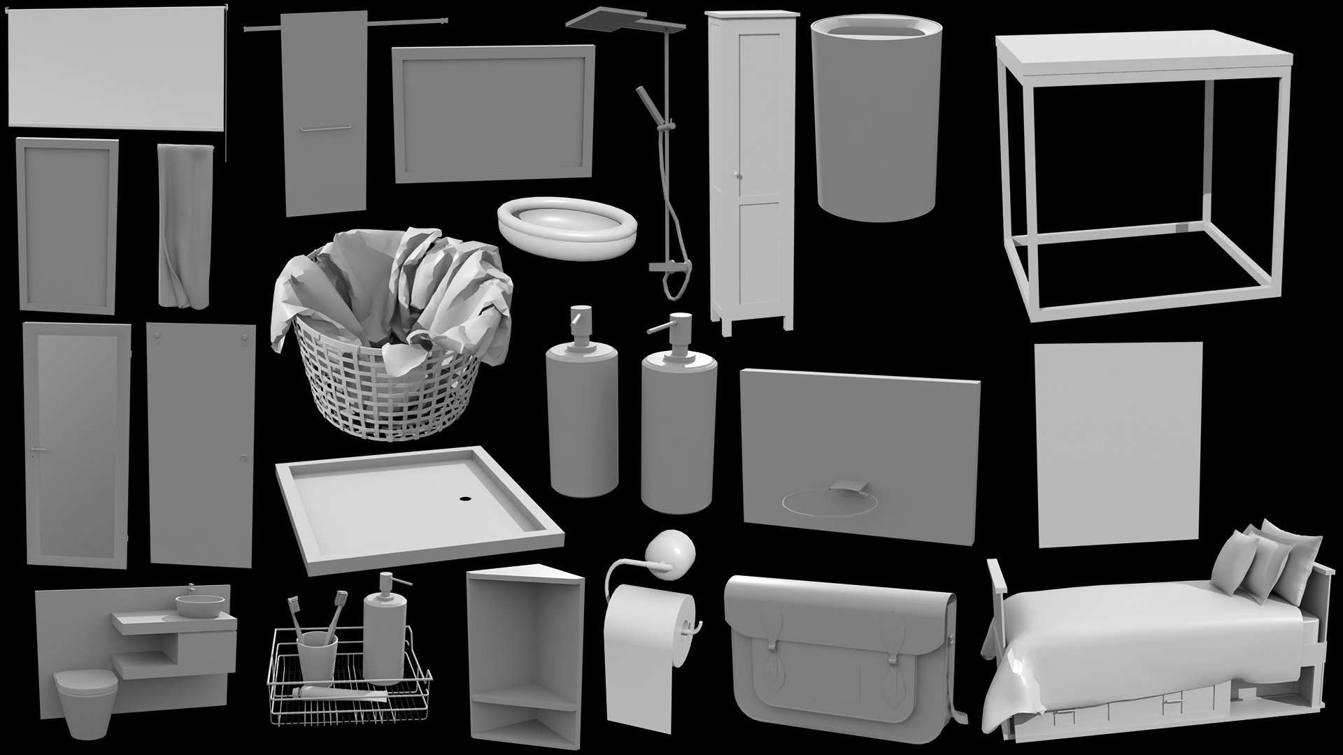 Boys Dorm Room Boys Dorm Room by: Tesla3dCorp, 3D Models by Daz 3D