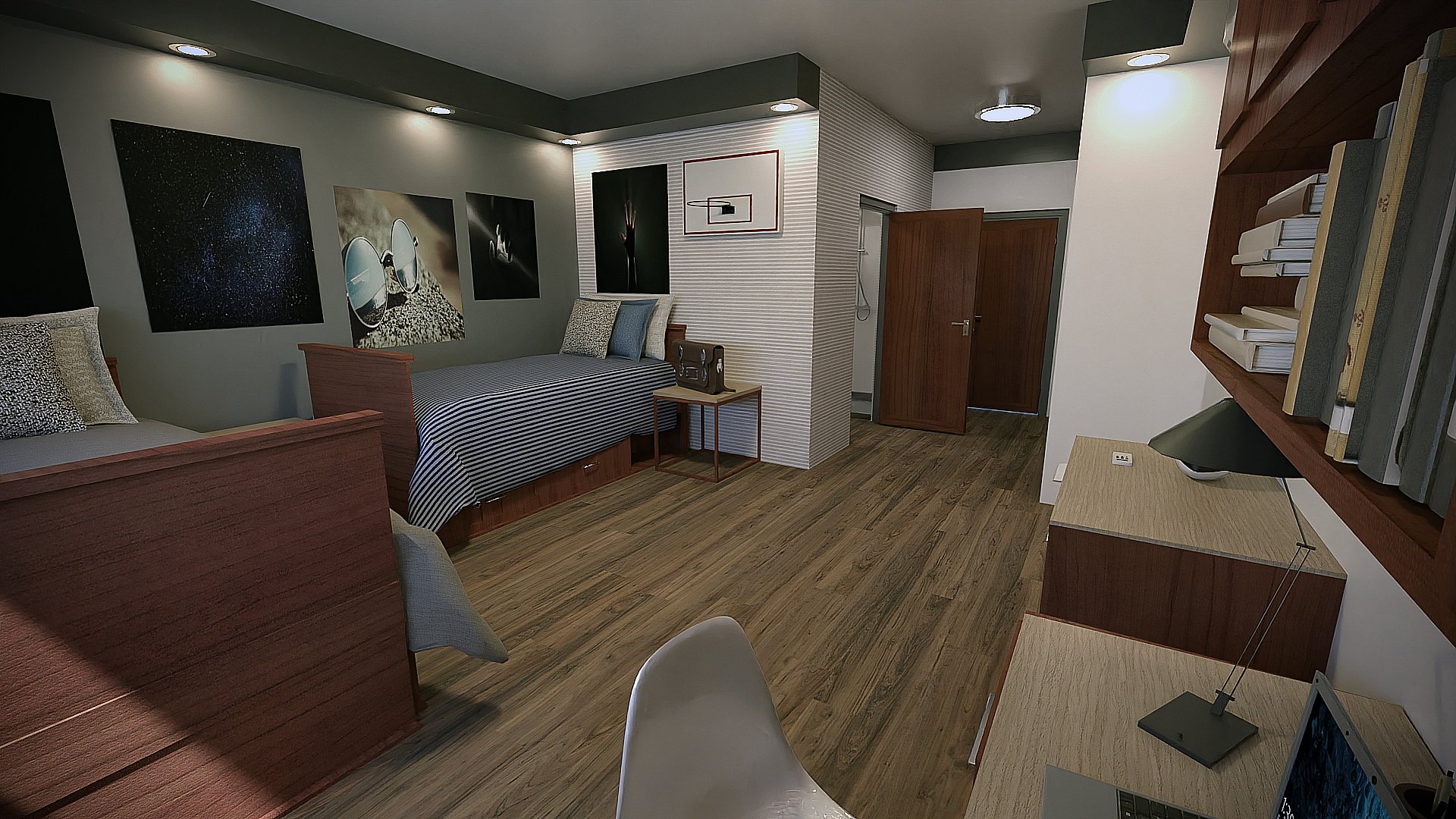 Boys Dorm Room Boys Dorm Room by: Tesla3dCorp, 3D Models by Daz 3D