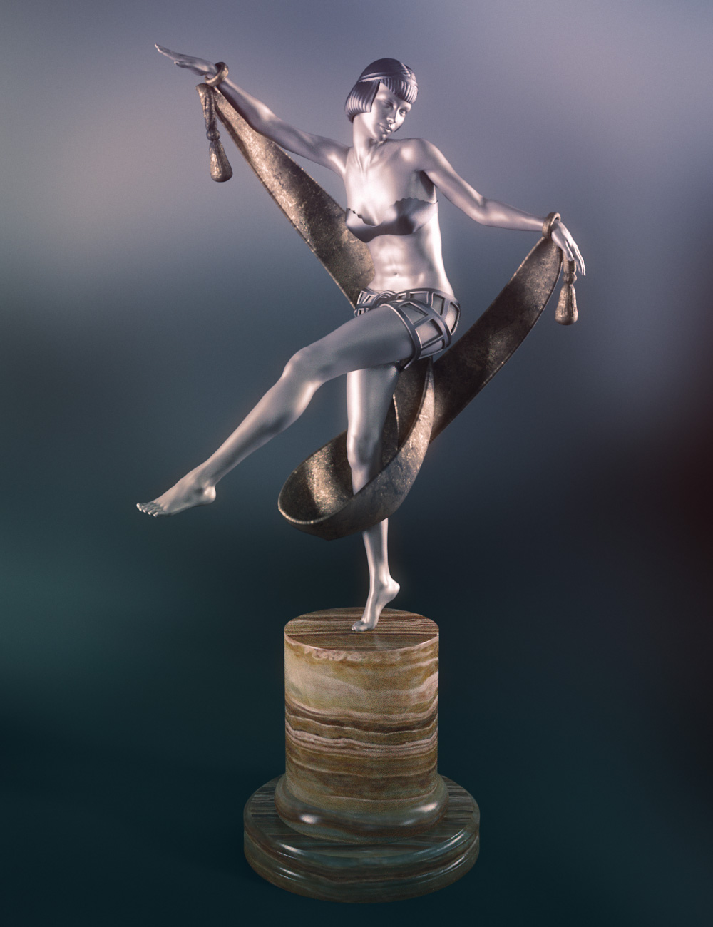 Jepe's Art Deco Statuettes III for Victoria 8 Jepe's Art Deco Statuettes III for Victoria 8 by: Jepe, 3D Models by Daz 3D