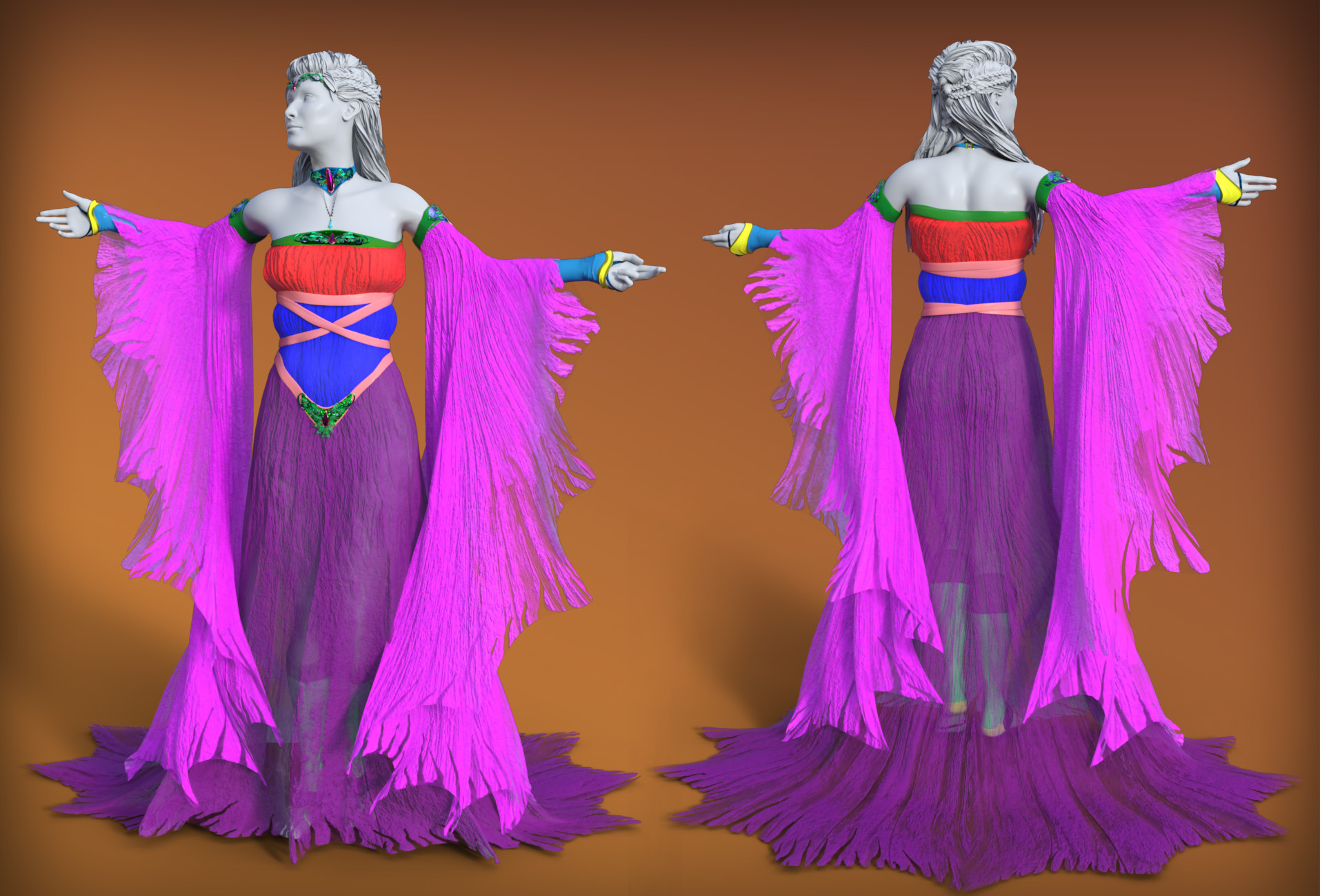 dForce The Sylph Outfit for Genesis 8 Female(s) dForce The Sylph Outfit for Genesis 8 Female(s) by: Arki, 3D Models by Daz 3D