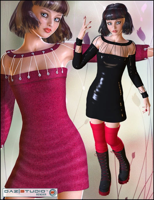 Emo Girl : A3 | Daz 3D