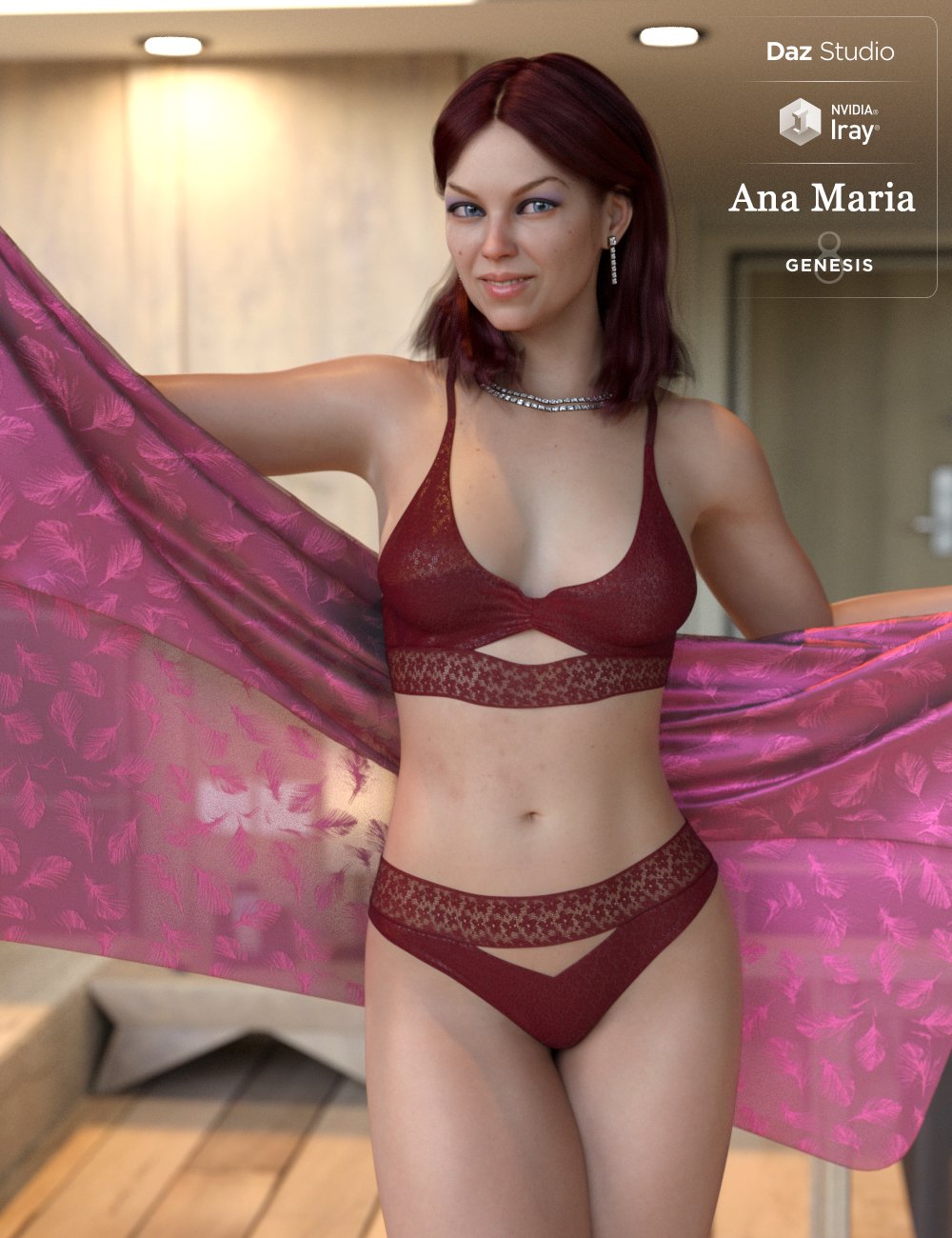Ana Maria HD For Genesis 8 Female by: iSourceTextures, 3D Models by Daz 3D