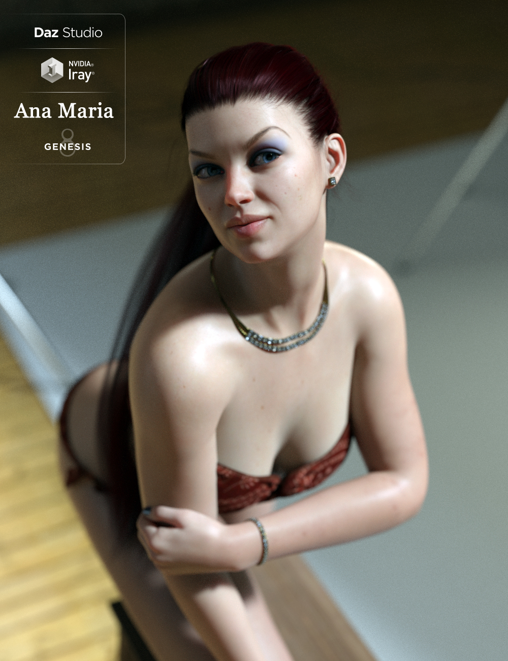 Ana Maria HD For Genesis 8 Female by: iSourceTextures, 3D Models by Daz 3D