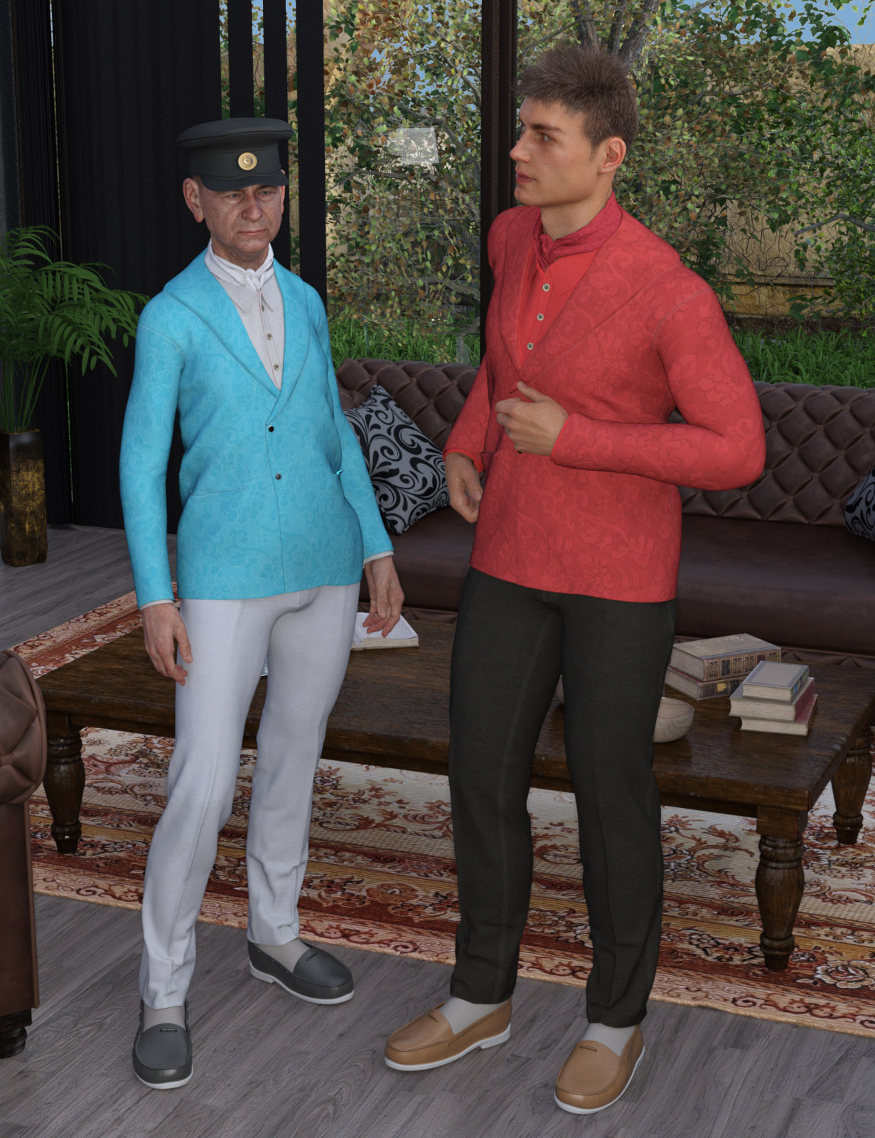 Aristocrat Outfit for Genesis 8 Male(s) by: Oskarsson, 3D Models by Daz 3D