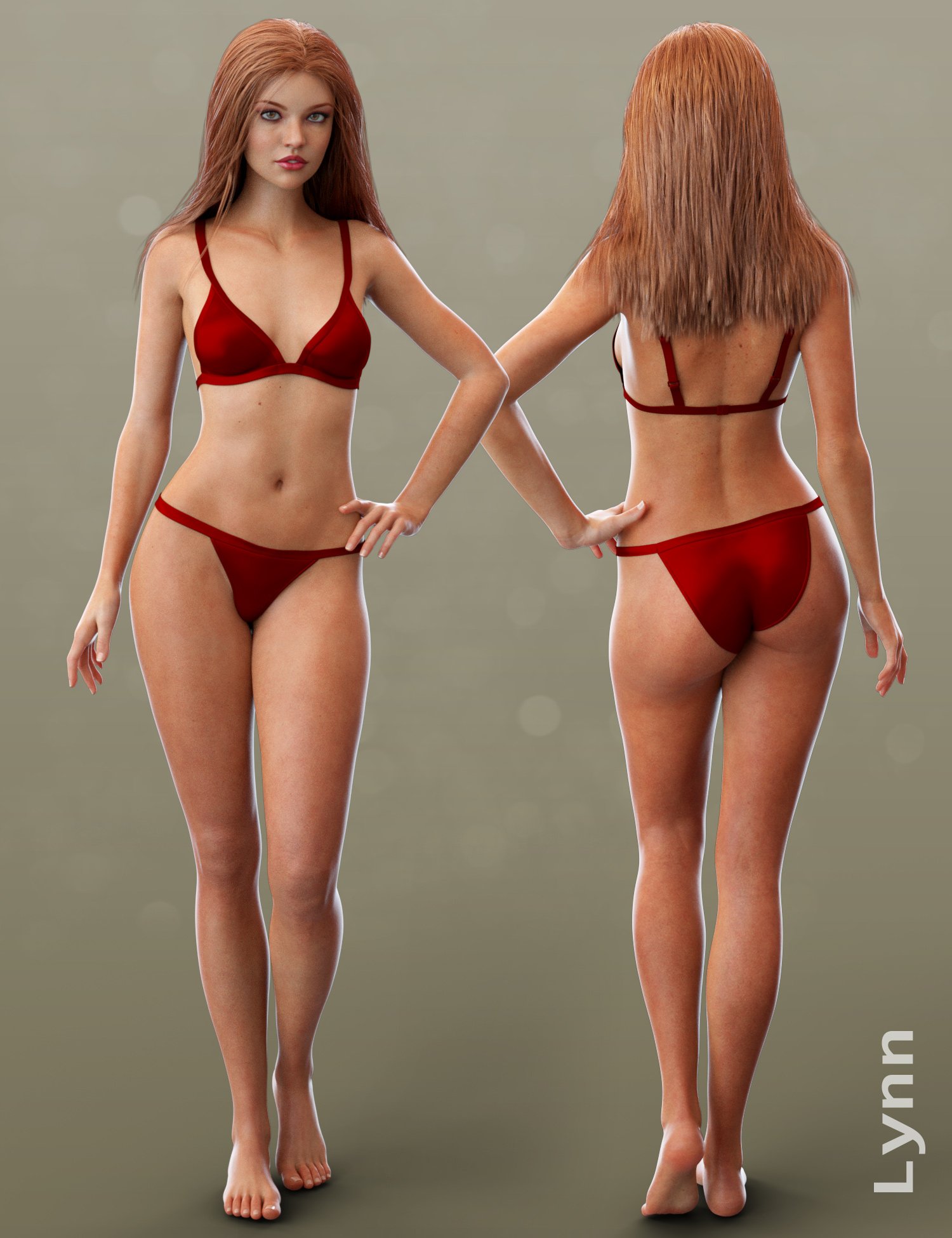 Evelyn & Lynn HD for Genesis 8 Female by: maelwenn, 3D Models by Daz 3D