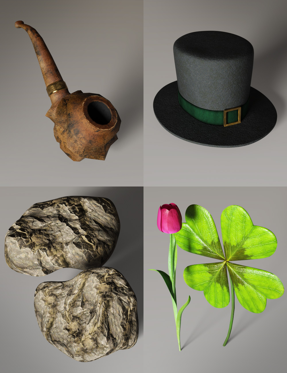 Saint Patrick's Day Set by: Blackbeard MediaMoonscape GraphicsSade, 3D Models by Daz 3D