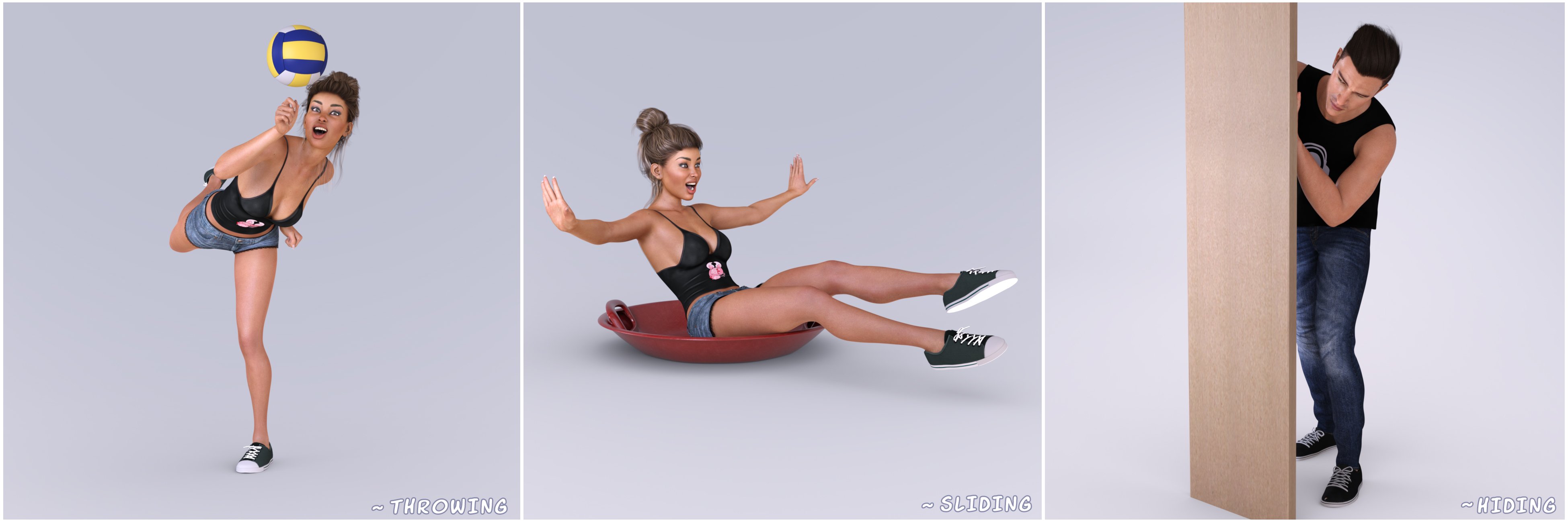 Z We All Do It Every Day Poses for Genesis 3 and 8 Z We All Do It Every Day Poses for Genesis 3 and 8 by: Zeddicuss, 3D Models by Daz 3D