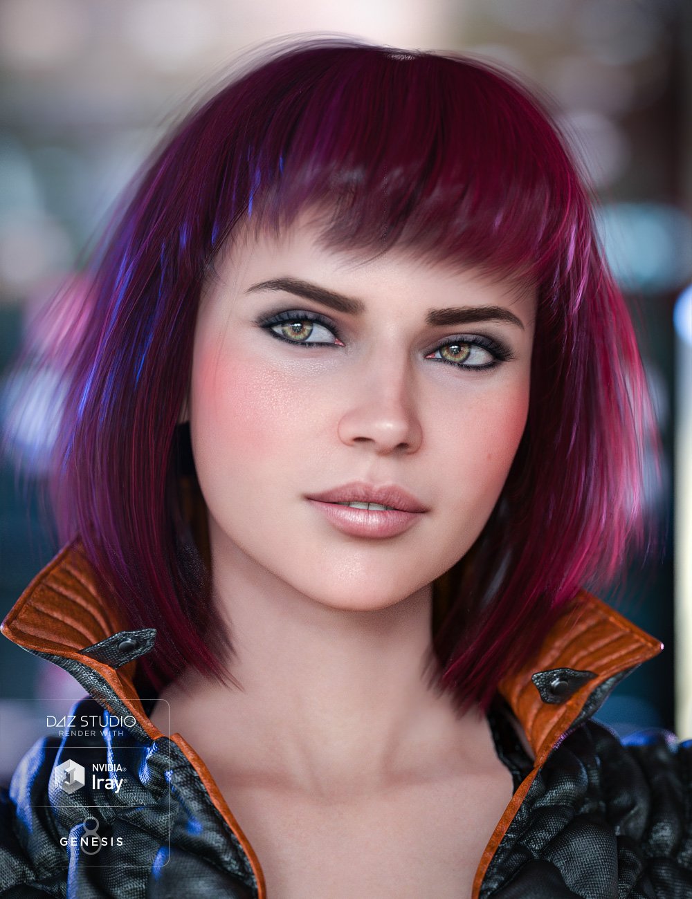 Colors for Coco Hair by: goldtassel, 3D Models by Daz 3D