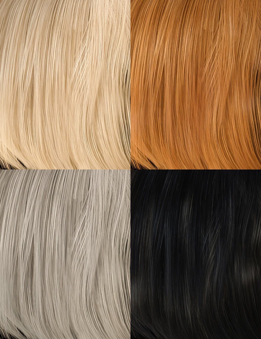 Colors for Coco Hair Colors for Coco Hair by: goldtassel, 3D Models by Daz 3D