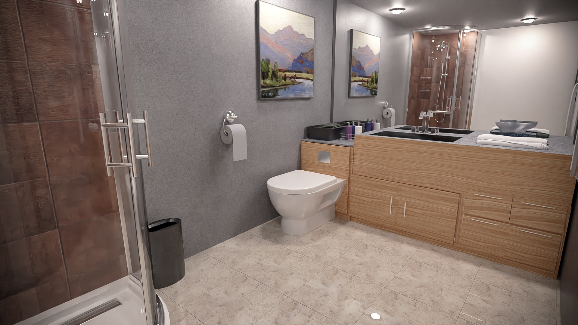 Lovable Bathroom by: Tesla3dCorp, 3D Models by Daz 3D