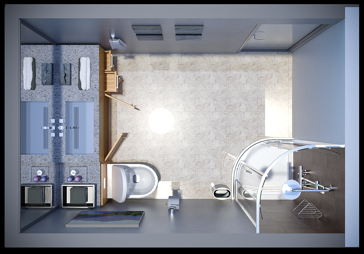 Lovable Bathroom Lovable Bathroom by: Tesla3dCorp, 3D Models by Daz 3D