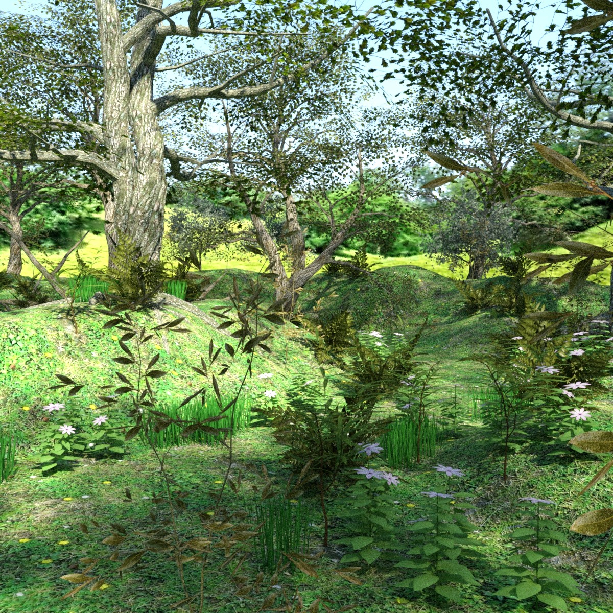 The Magical Forest by: JeffersonAF, 3D Models by Daz 3D