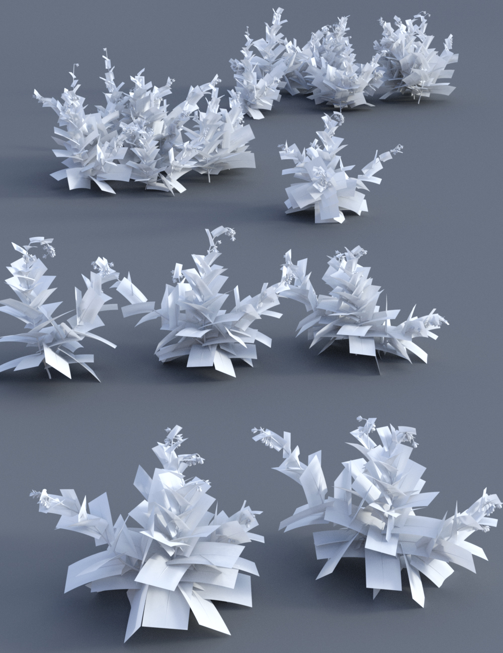 Wild Flower Plants vol 3 by: MartinJFrost, 3D Models by Daz 3D