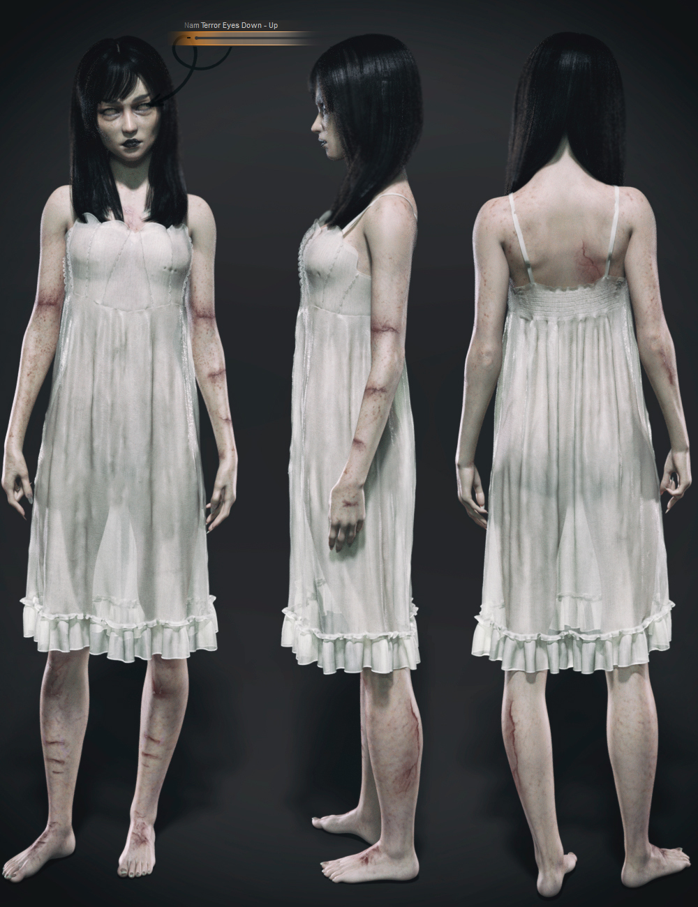 Nam Terror Set for Genesis 8 Female by: , 3D Models by Daz 3D