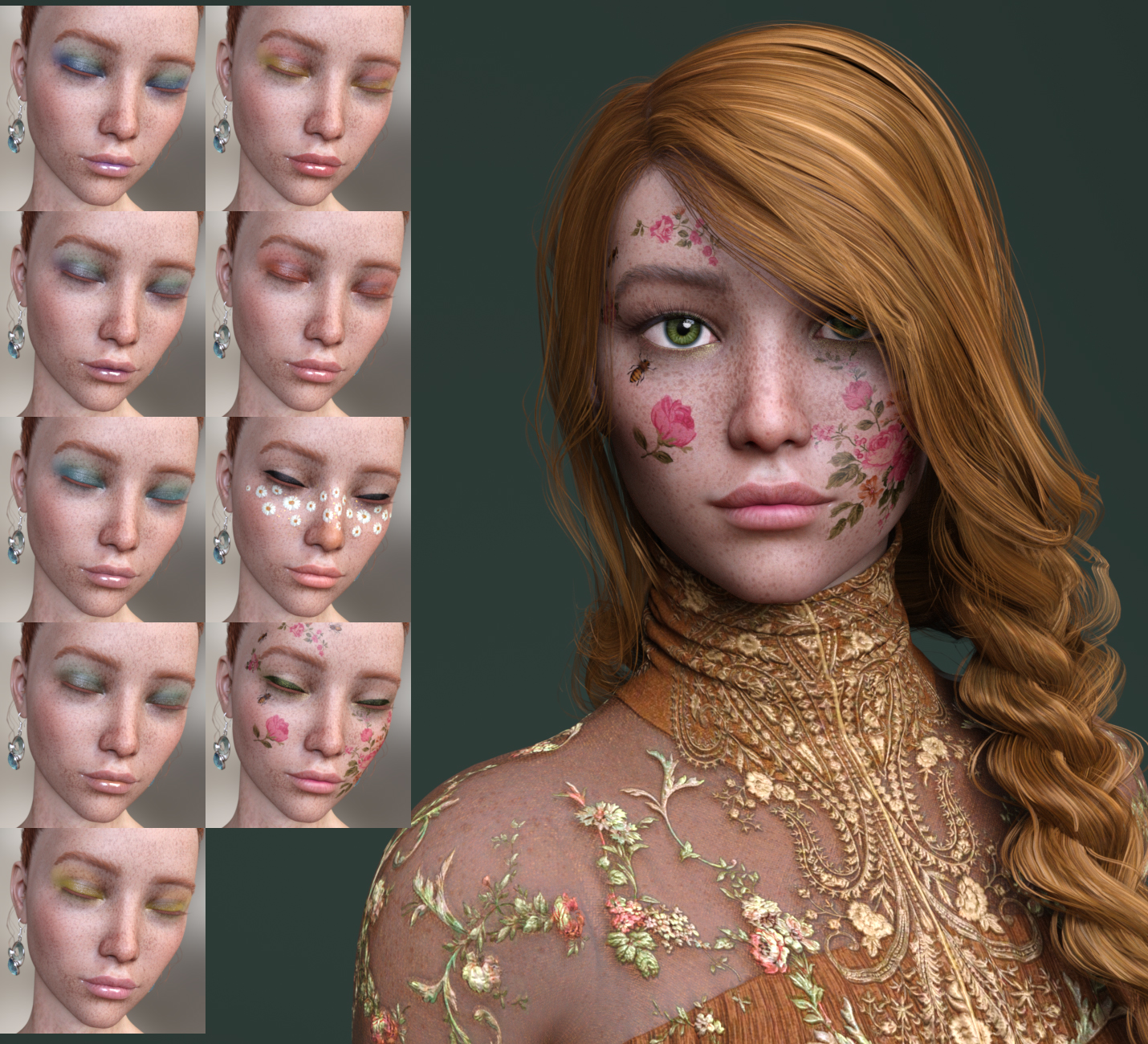 AprilRose HD for Genesis 8 Female AprilRose HD for Genesis 8 Female by: BelladonaAnain, 3D Models by Daz 3D