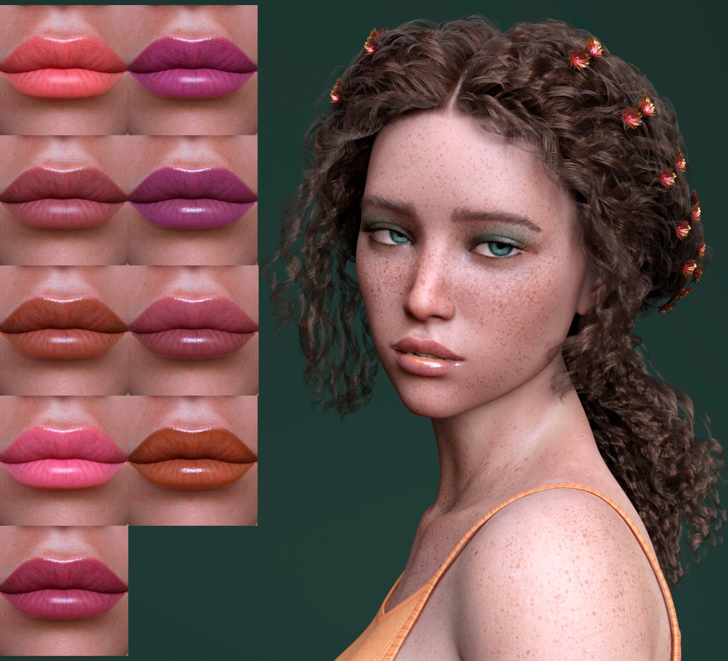 AprilRose HD for Genesis 8 Female AprilRose HD for Genesis 8 Female by: BelladonaAnain, 3D Models by Daz 3D