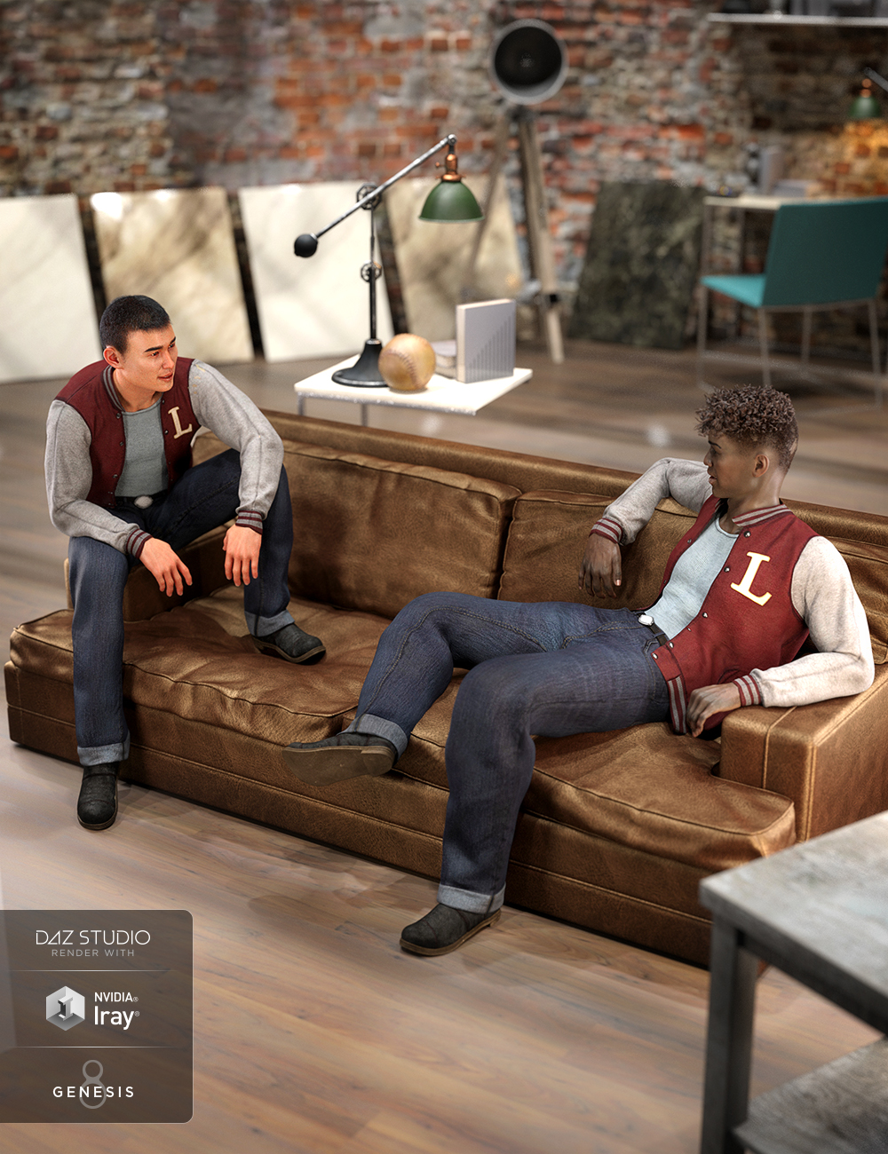 dForce Outsider Outfit for Genesis 8 Male(s) by: LuthbellinaNikisatez, 3D Models by Daz 3D