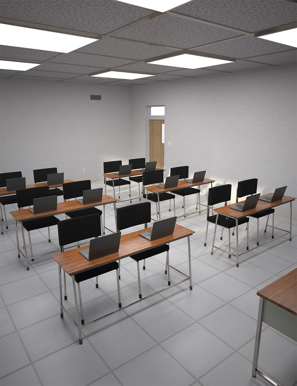 Business Classroom by: , 3D Models by Daz 3D