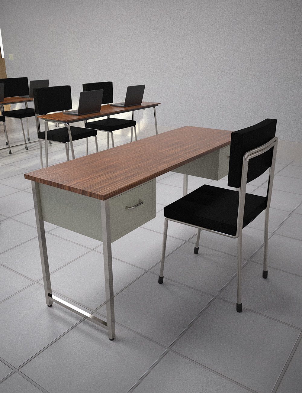 Business Classroom by: , 3D Models by Daz 3D