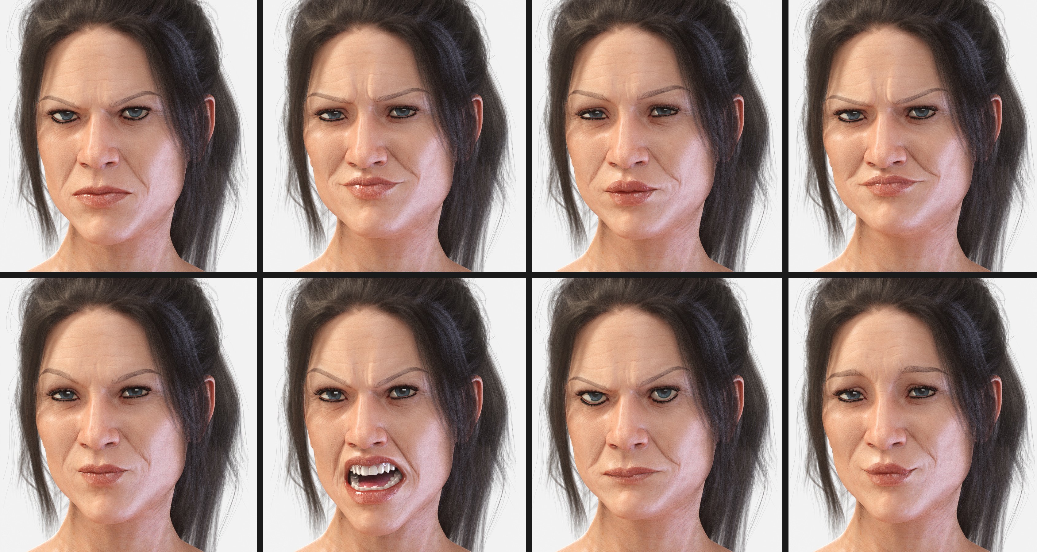 Sydney Expressive for Sydney 8 and Genesis 8 Female by: Neikdian, 3D Models by Daz 3D