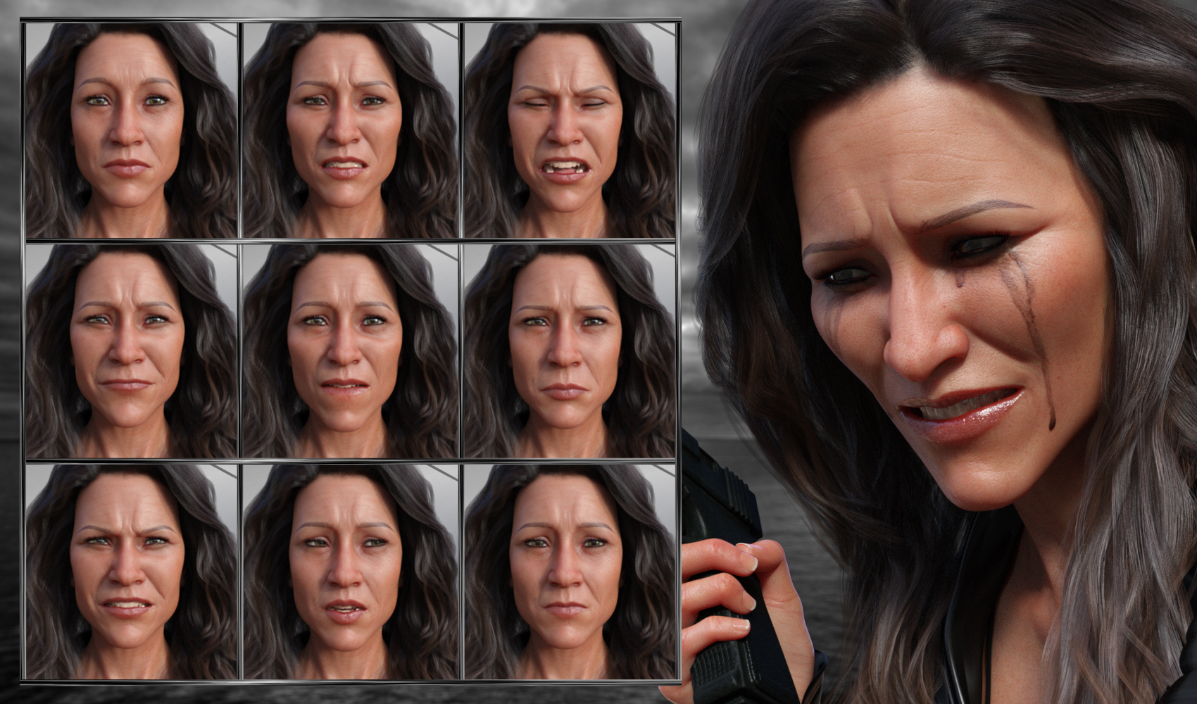 No Mercy - Expressions for Genesis 8 Female and Sydney 8 No Mercy - Expressions for Genesis 8 Female and Sydney 8 by: JWolf, 3D Models by Daz 3D