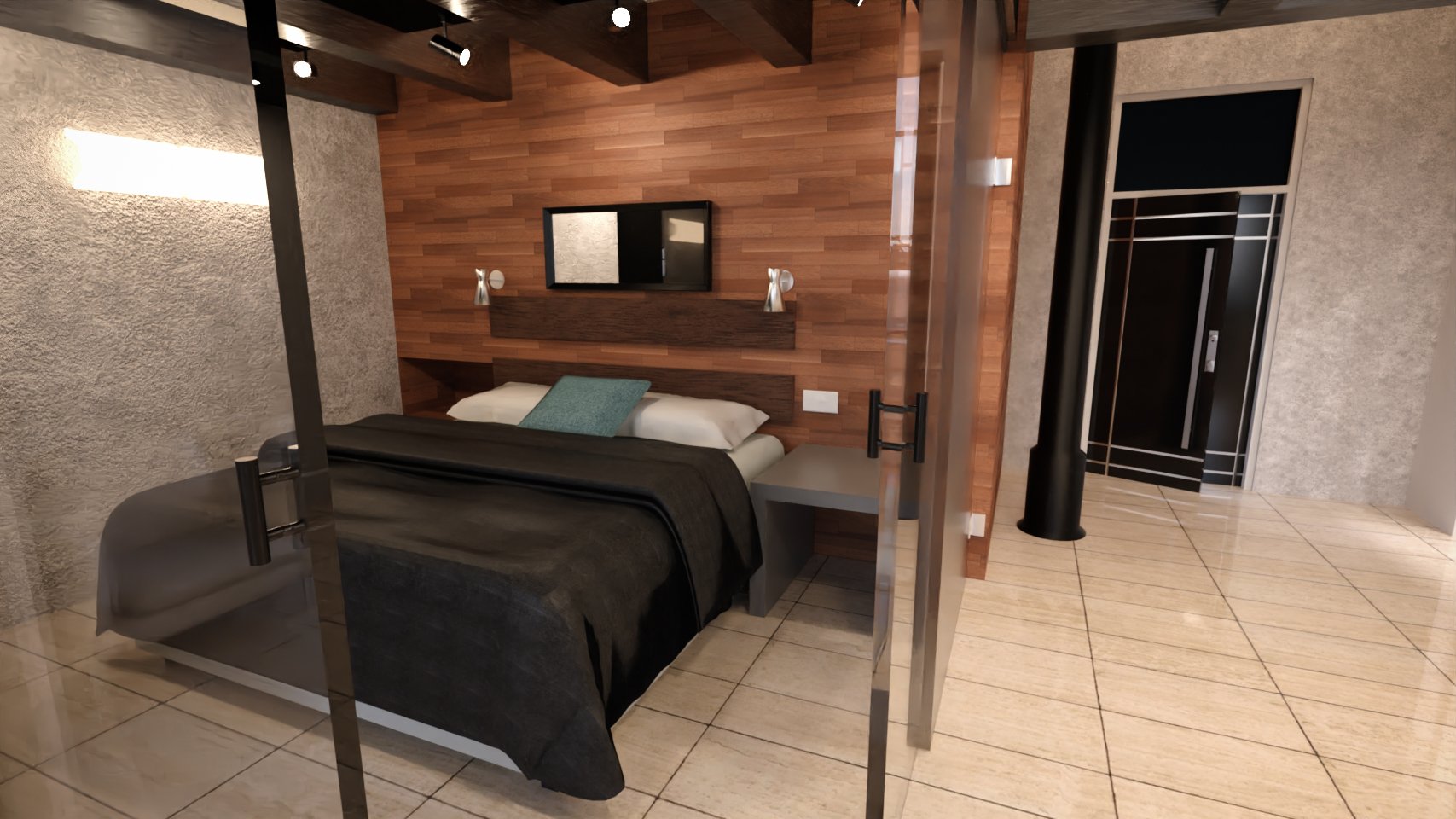 Studio Loft Apartment Daz 3D