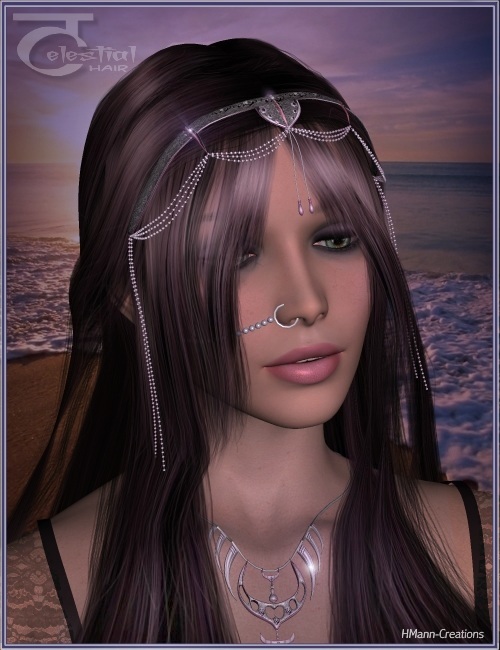 Celestial Hair V4 by: Magix 101, 3D Models by Daz 3D
