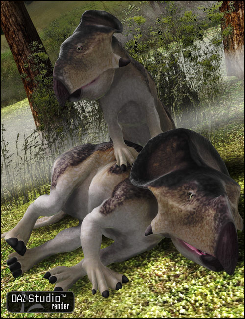 Protoceratops Poses by: Digiport, 3D Models by Daz 3D