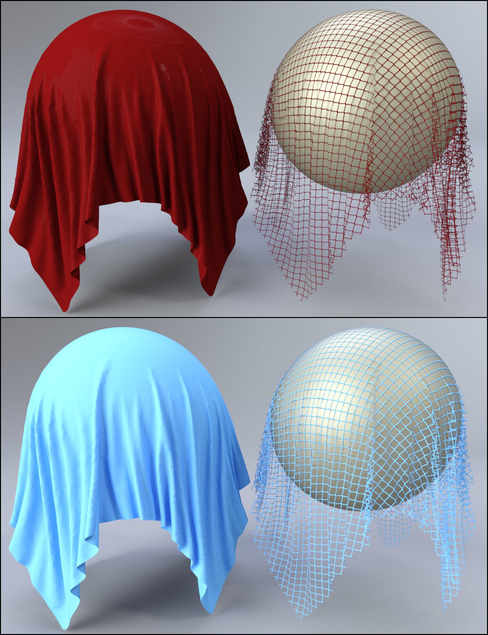 MMX Nylon and Fishnet Shaders for Iray by: Mattymanx, 3D Models by Daz 3D