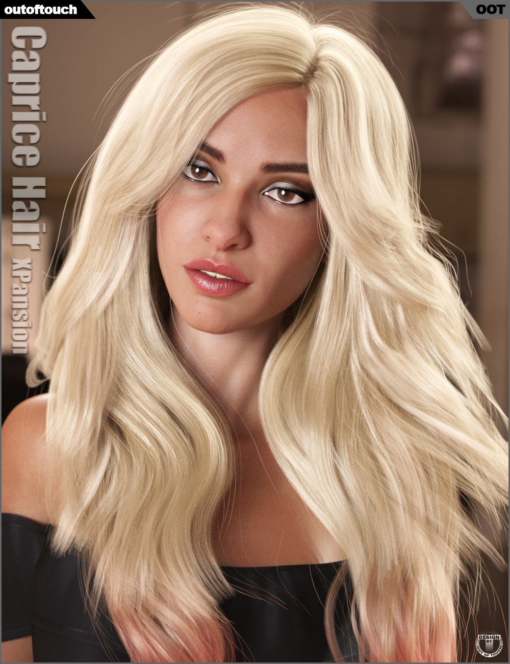 OOT Hairblending 2.0 Texture XPansion for Caprice Hair by: outoftouch, 3D Models by Daz 3D