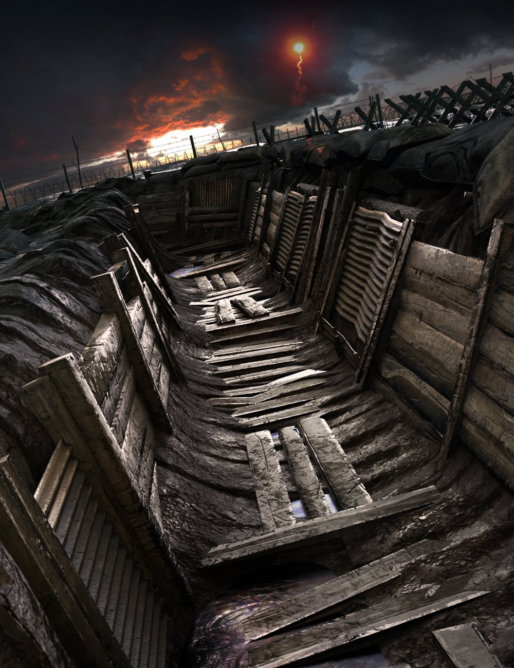 ww1-trench-no-man-s-land-daz-3d