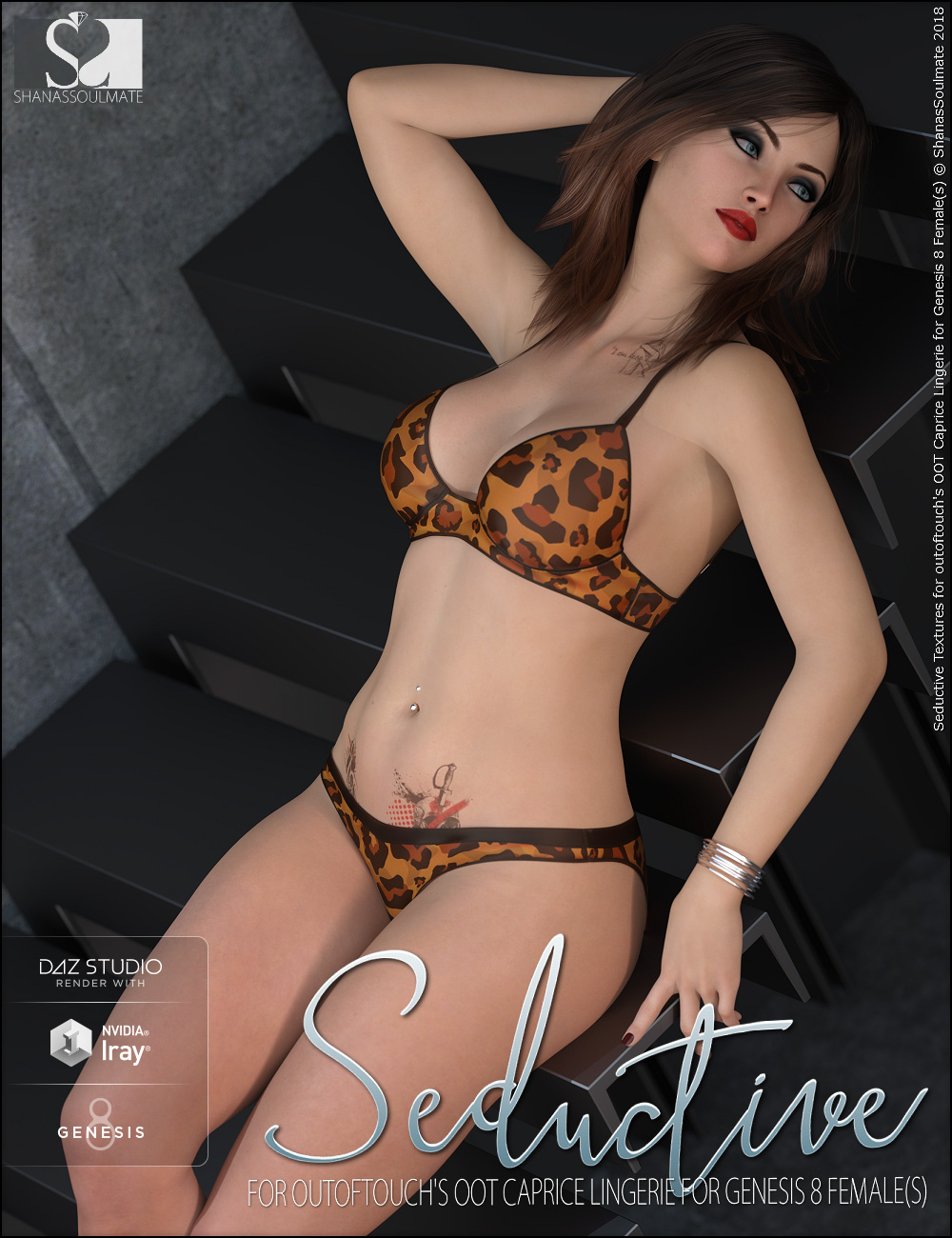 Seductive Textures for OOT Caprice Lingerie by: ShanasSoulmate, 3D Models by Daz 3D