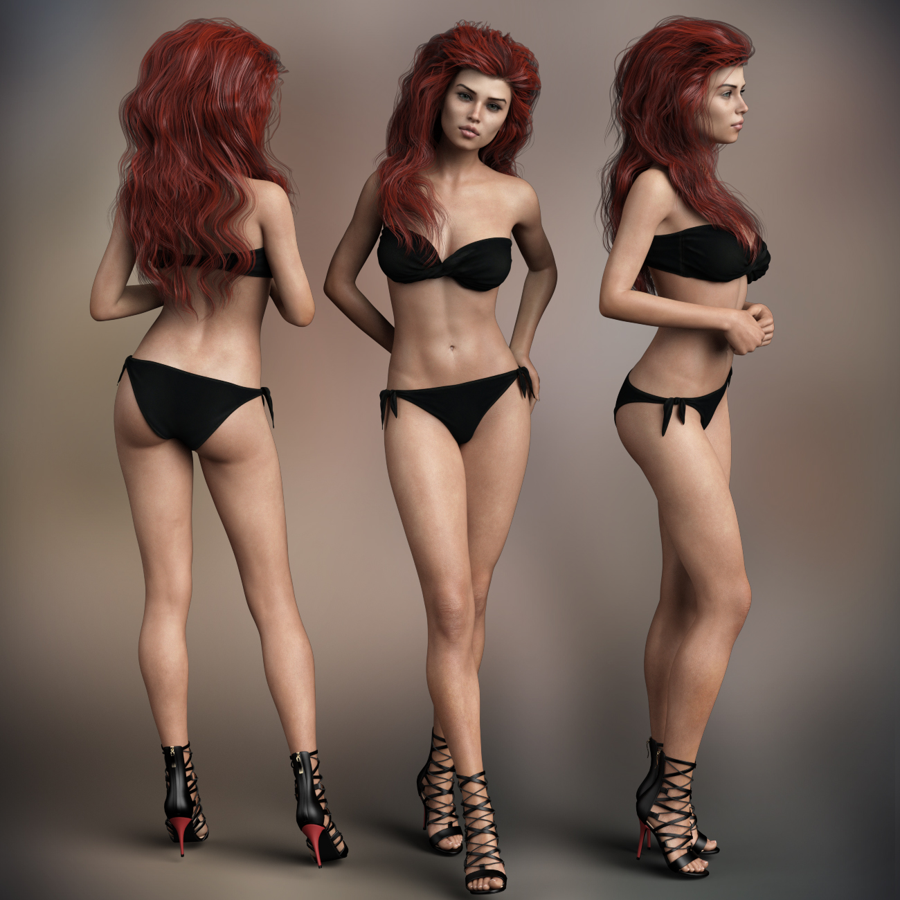 Gorgeous Morphs for Tasha 8 by: P3Design, 3D Models by Daz 3D