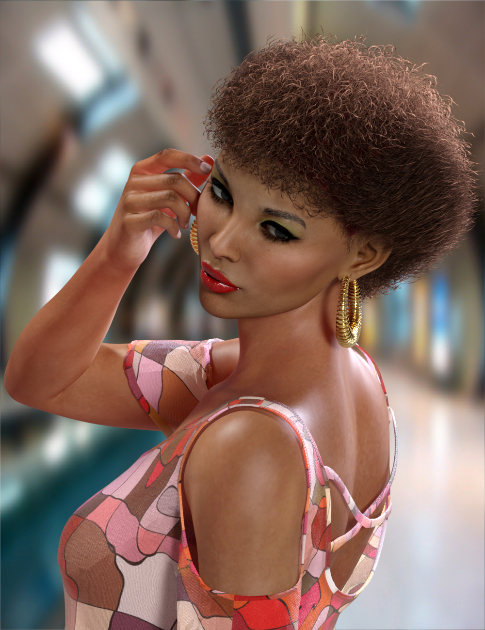 My Messy Hair for Genesis 8 Female(s) by: Virtual_WorldTitan Xi, 3D Models by Daz 3D
