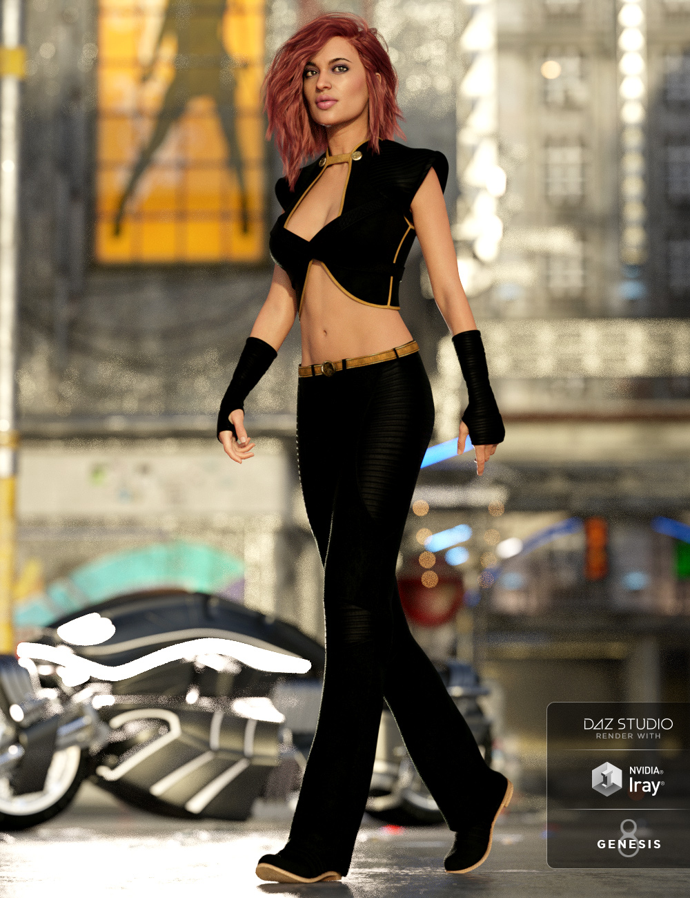 Legend Outfit Textures by: Shox-Design, 3D Models by Daz 3D
