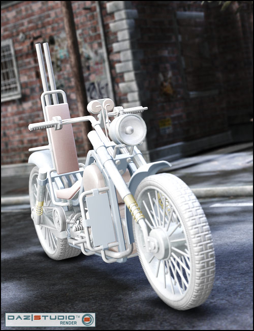 Steam Bike by: , 3D Models by Daz 3D
