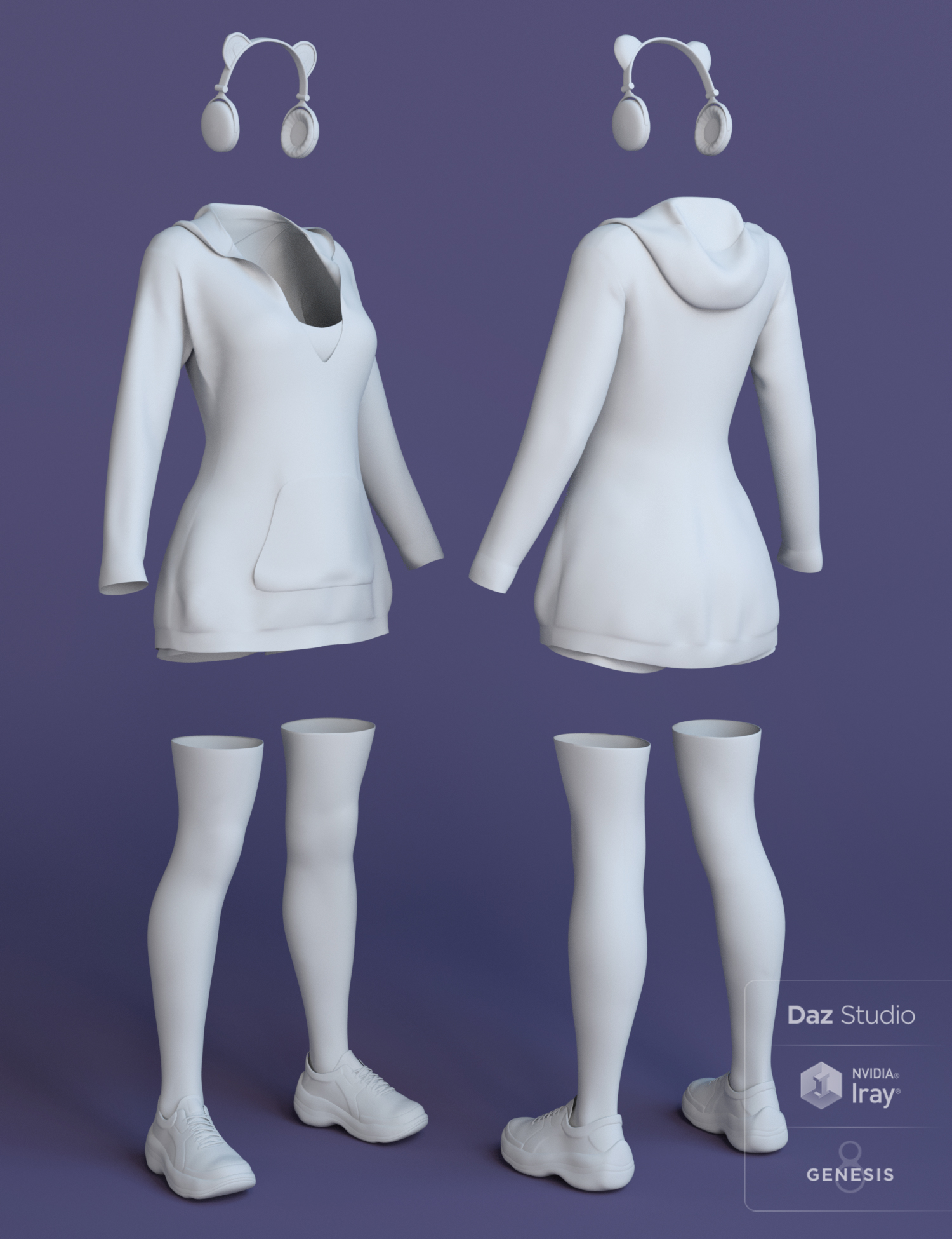 dForce Cool Kitty Outfit for Genesis 8 Female(s) dForce Cool Kitty Outfit for Genesis 8 Female(s) by: Moonscape GraphicsNikisatezSade, 3D Models by Daz 3D