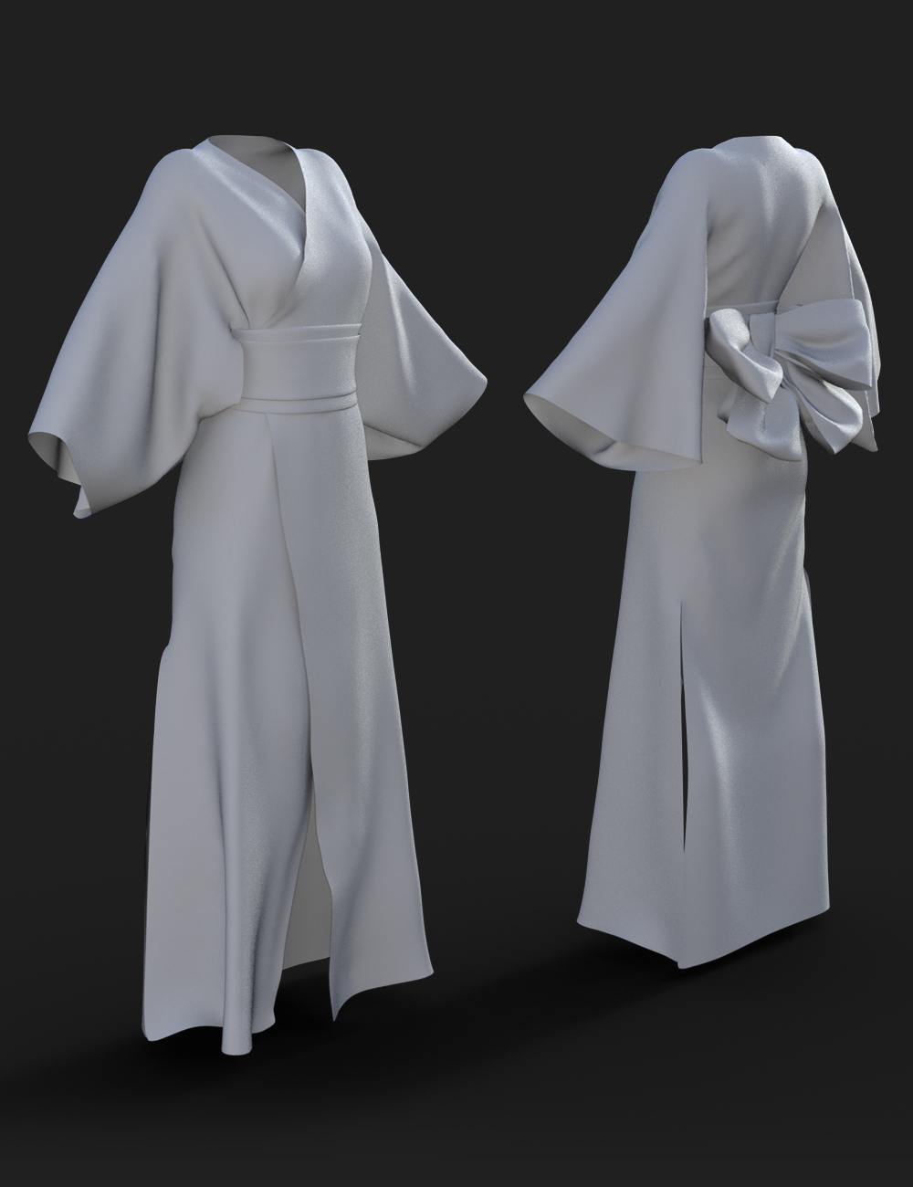 dForce X-Fashion Sexy Kimono for Genesis 8 Female(s) by: xtrart-3d, 3D Models by Daz 3D