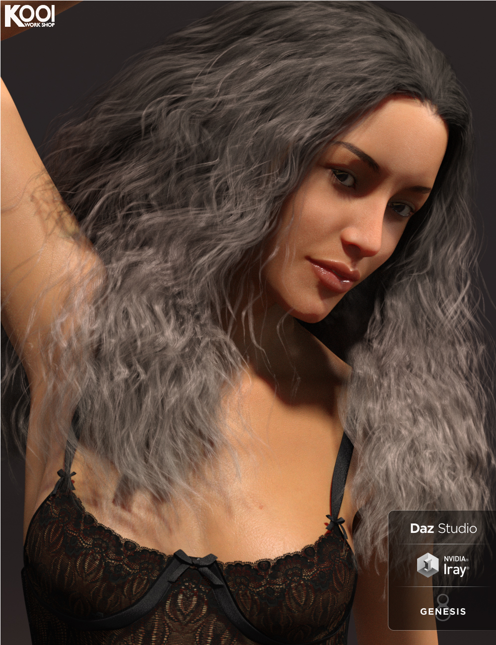 Cora Hair for Genesis 8 Female(s) Cora Hair for Genesis 8 Female(s) by: Kool, 3D Models by Daz 3D