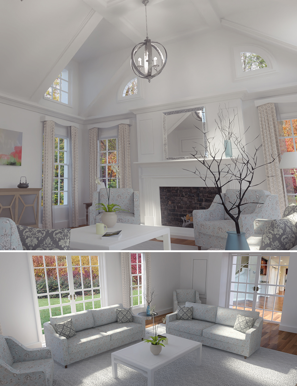 Luxurious Grand Room by: PerspectX, 3D Models by Daz 3D