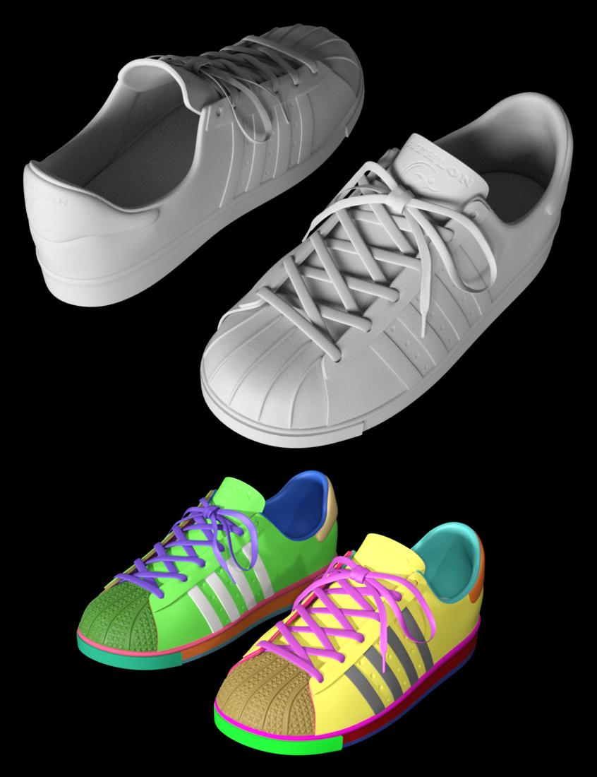 Casual Sports Sneakers for Genesis 8 by: Dogz, 3D Models by Daz 3D