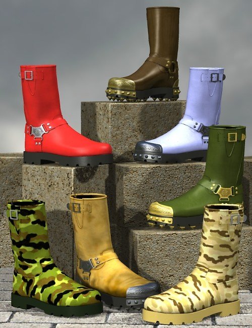 Stompers Expansion Pack by: blondie9999, 3D Models by Daz 3D
