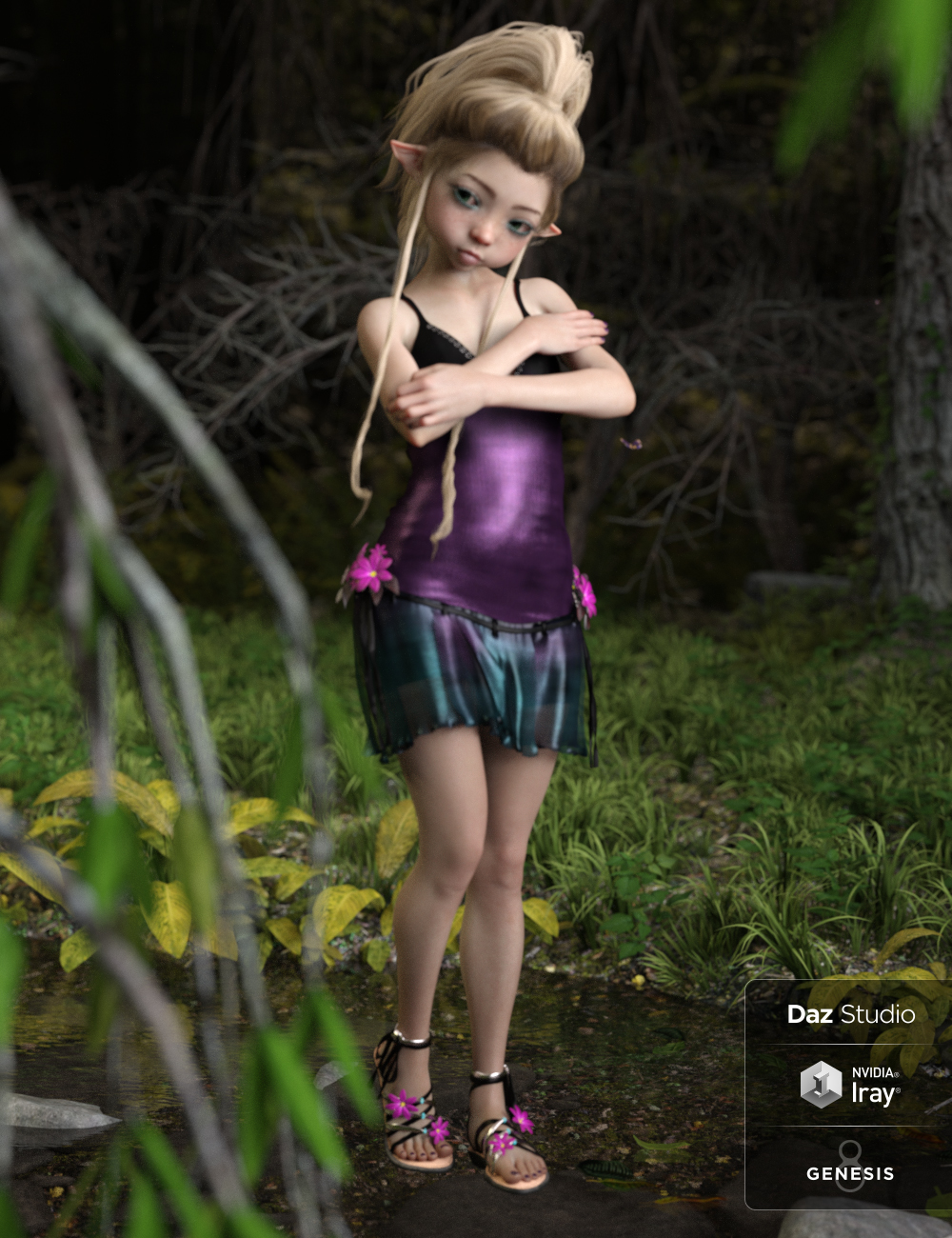 Dayana & Karina Bloom HD for Genesis 8 Female Dayana & Karina Bloom HD for Genesis 8 Female by: AnainBelladona, 3D Models by Daz 3D