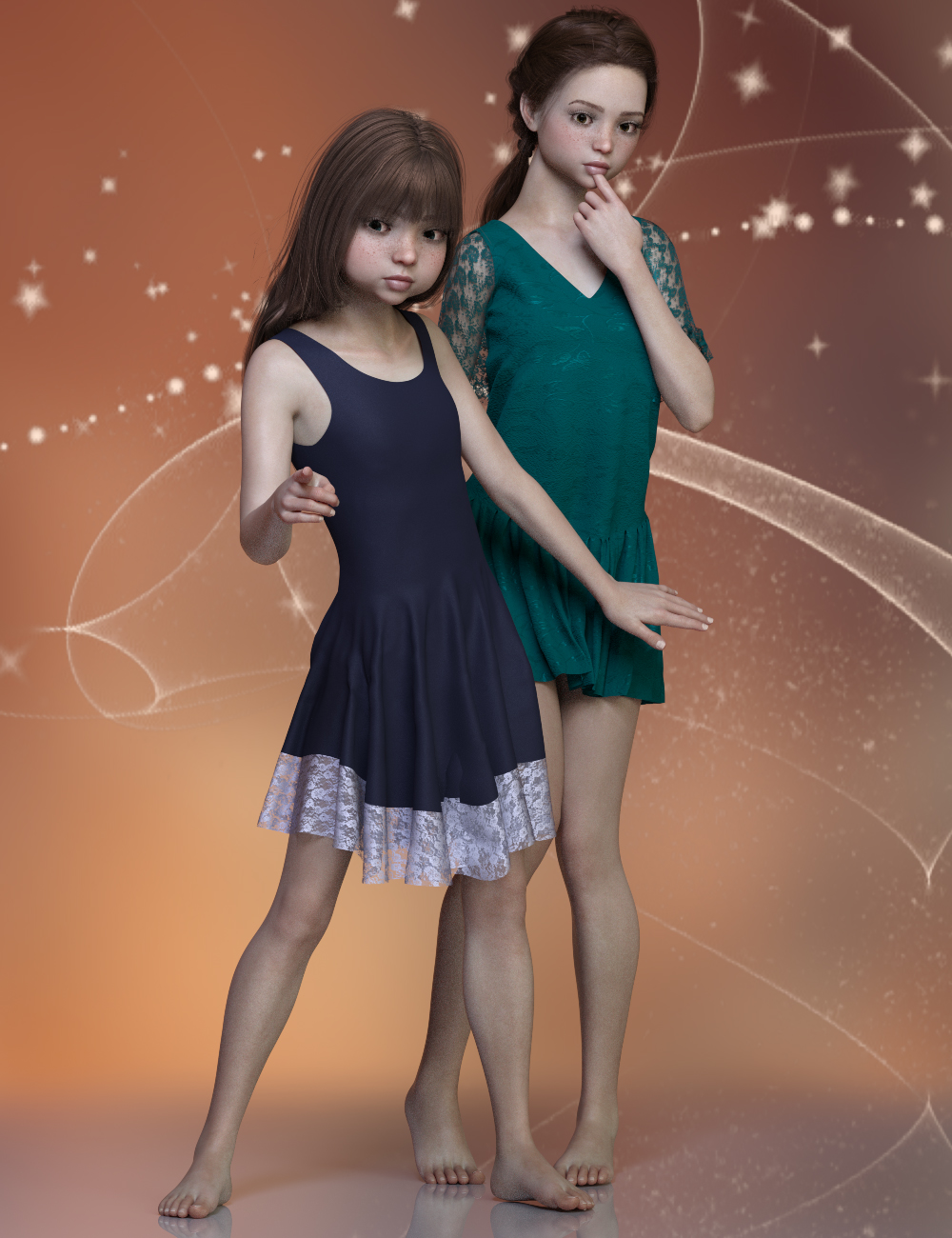 Dayana & Karina Bloom HD for Genesis 8 Female Dayana & Karina Bloom HD for Genesis 8 Female by: AnainBelladona, 3D Models by Daz 3D