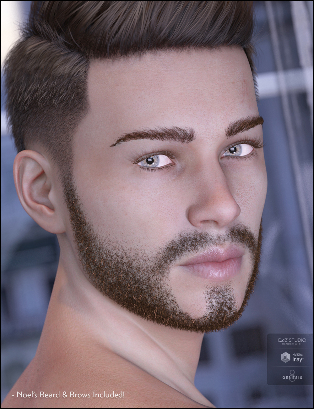 Noel for Genesis 8 Male Noel for Genesis 8 Male by: DemonicaEviliusJessaii, 3D Models by Daz 3D