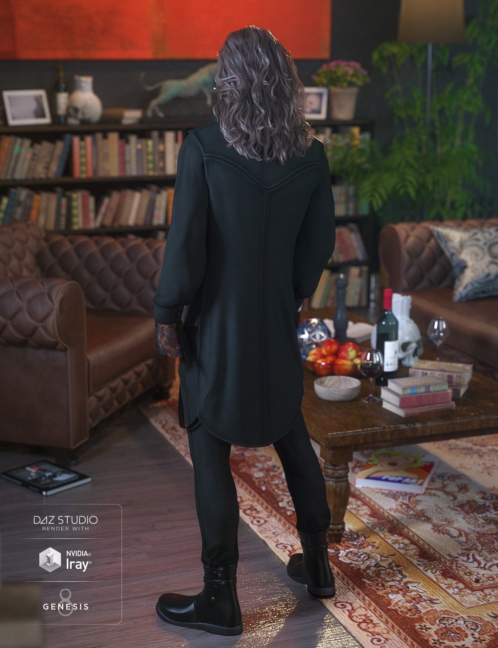 dForce Jasper Black for Genesis 8 Male(s) dForce Jasper Black for Genesis 8 Male(s) by: Ravenhair, 3D Models by Daz 3D