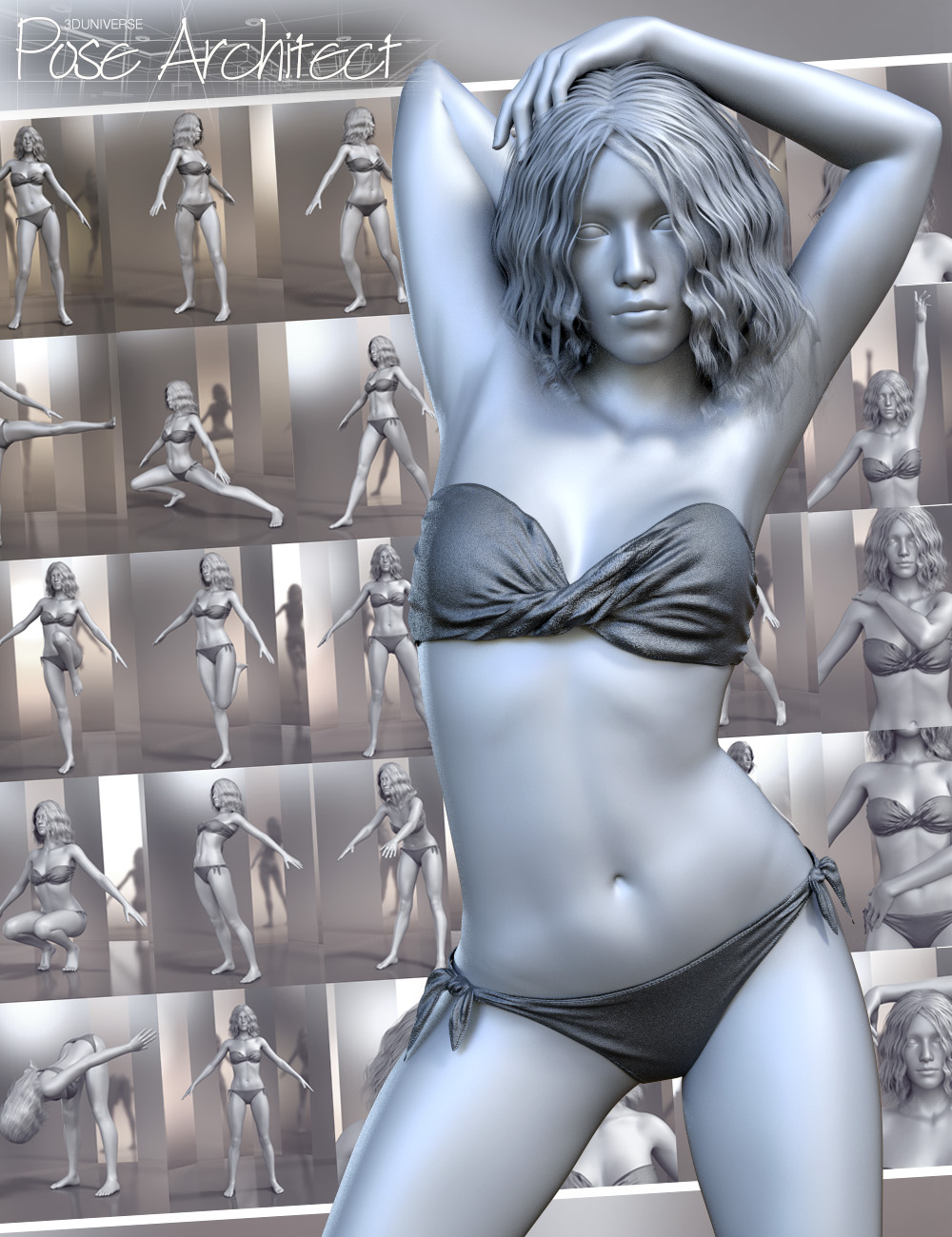 Pose Architect for Genesis 8 Female(s) by: 3D Universe, 3D Models by Daz 3D