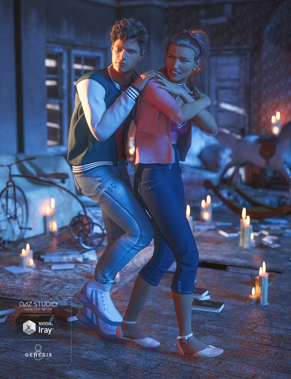It Came from Outer Space Poses It Came from Outer Space Poses by: FeralFey, 3D Models by Daz 3D
