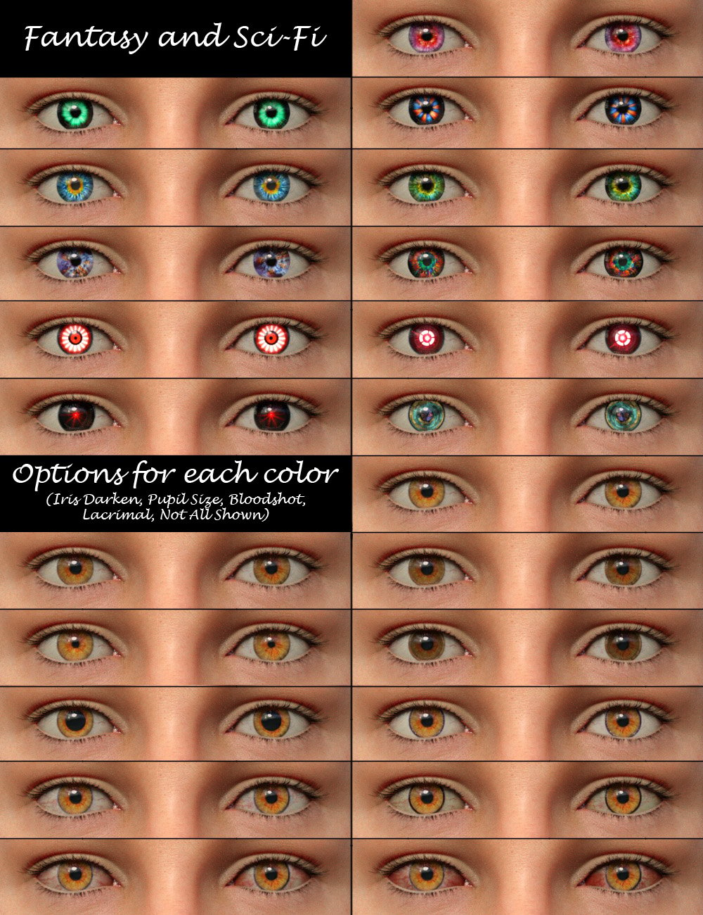 Ultimate Eyes for Genesis 8 | Daz 3D