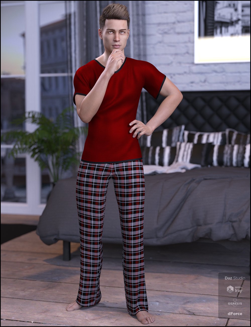 dForce Chill Pajamas for Genesis 8 Male(s) dForce Chill Pajamas for Genesis 8 Male(s) by: DemonicaEviliusJessaii, 3D Models by Daz 3D